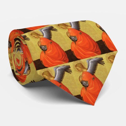 Renaissance Angel van de kapitein van het Bambino  Stropdas (Opgerold)