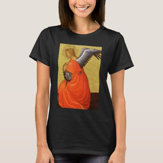 Renaissance Angel van de kapitein van het Bambino  T-shirt (Voorkant)