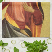 Renaissance Angel van de kapitein van het Bambino  Theedoek (Gevouwen)