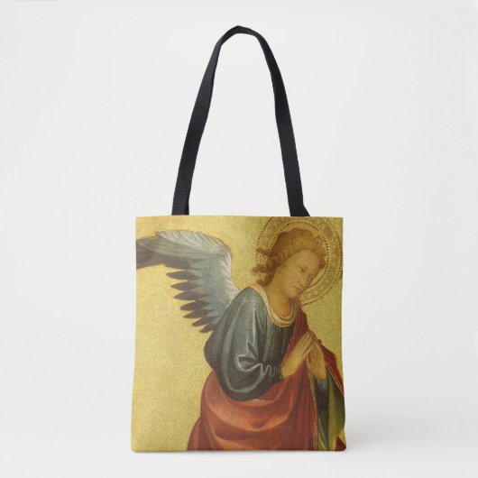 Renaissance Angel van de kapitein van het Bambino  Tote Bag (Voorkant)