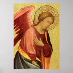 Renaissance Angel van de meester van het Bambino V Poster