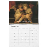  Renaissance Angels, Antiek Kunst Kalender (Jan 2027)