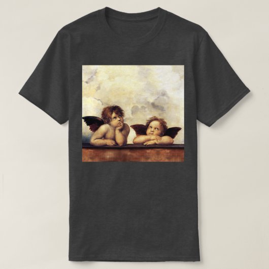 RENAISSANCE ANGELS Winged Cherubs T-shirt (Design voorkant)