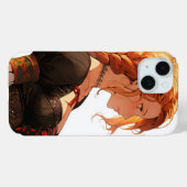 renaissance-anime vrouw Case-Mate iPhone case (Achterkant (horizontaal))
