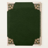 Renaissance Antiek stijl (groen) Planner (Achterkant)