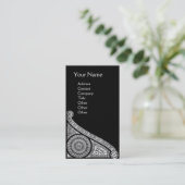 RENAISSANCE ARCHITECT ,ARCHITECTUUR Monogram 1 Visitekaartje (Staand voorkant)