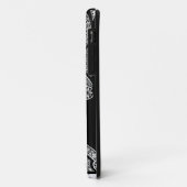 RENAISSANCE ARCHITECT Black White Monogram Case-Mate iPhone Case (Achterkant/links)