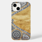RENAISSANCE ARCHITECT BROWN PARCHEMENT Case-Mate iPhone CASE (Achterkant)
