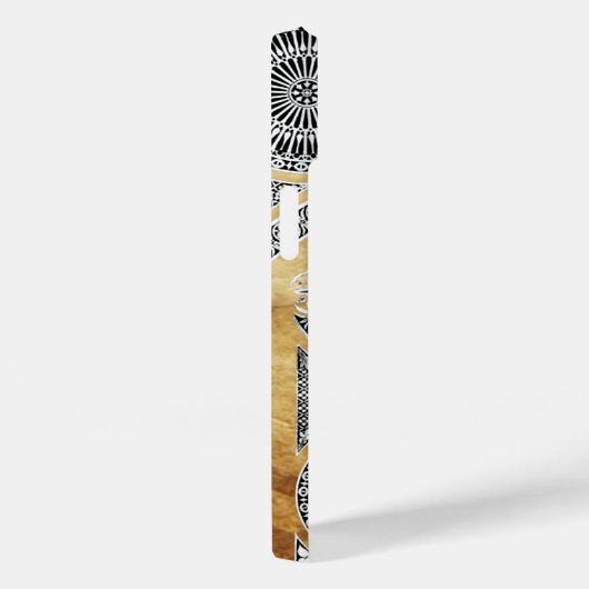 RENAISSANCE ARCHITECT BROWN PARCHEMENT Case-Mate iPhone CASE (Achterkant / Rechts)