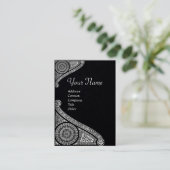 RENAISSANCE ARCHITECT MONOGRAM White paper Visitekaartje (Staand voorkant)