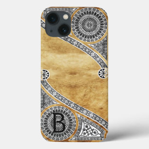 RENAISSANCE ARCHITECT Parchment Monogram Case-Mate iPhone Case