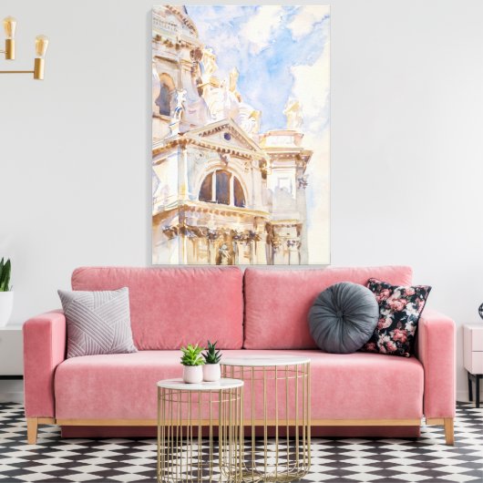 Renaissance Architecture Canvas Afdruk (Insitu (Woonkamer))