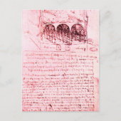 RENAISSANCE ARCHITECTURE, Roze Briefkaart (Voorkant)