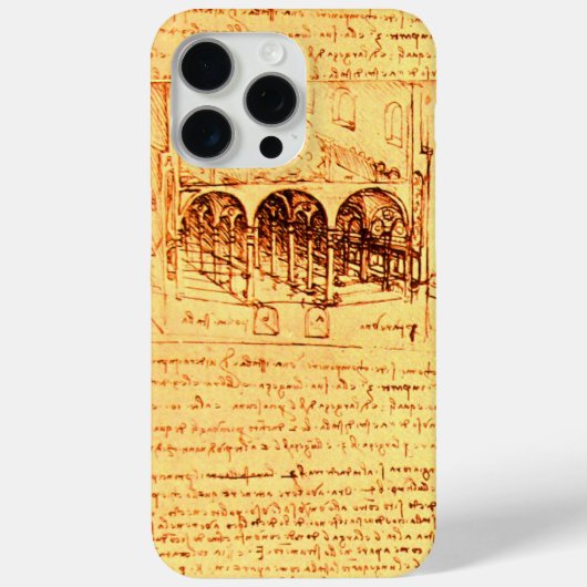 RENAISSANCE ARCHITECTUUR, ARCHITECT, ENGINEER Case-Mate iPhone CASE (Achterkant)