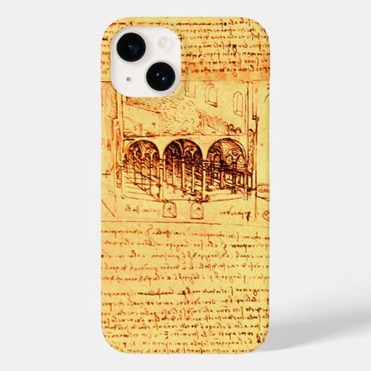 RENAISSANCE ARCHITECTUUR, ARCHITECT, ENGINEER Case-Mate iPhone CASE (Achterkant)