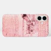 RENAISSANCE ARCHITECTUUR, ARCHITECT, ENGINEER, roz Case-Mate iPhone Case (Achterkant (horizontaal))