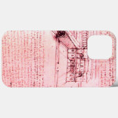 RENAISSANCE ARCHITECTUUR, ARCHITECT, ENGINEER, roz Case-Mate iPhone Case (Achterkant (horizontaal))