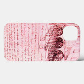 RENAISSANCE ARCHITECTUUR, ARCHITECT, ENGINEER, roz Case-Mate iPhone Case (Achterkant (horizontaal))