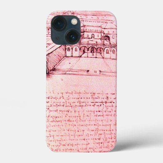 RENAISSANCE ARCHITECTUUR, ARCHITECT, ENGINEER, roz Case-Mate iPhone Case (Achterkant)