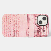 RENAISSANCE ARCHITECTUUR, ARCHITECT, ENGINEER, roz iPhone Hoesje (Achterkant horizontaal)