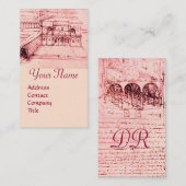 RENAISSANCE ARCHITECTUUR, ARCHITECT, ENGINEER, Roz Visitekaartje (Voorkant / Achterkant)