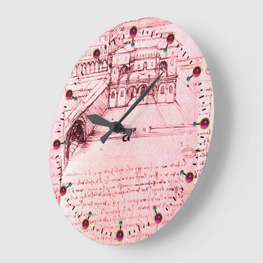 RENAISSANCE ARCHITECTUUR, ARCHITECT, Roze Grote Klok (Hoek)