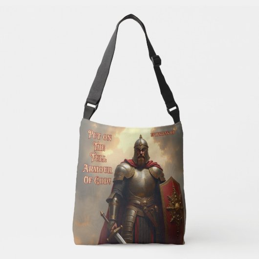 Renaissance Armour of God / AI Art Canvas tas (Voorkant)