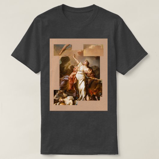 Renaissance Art Collage T-shirt (Design voorkant)