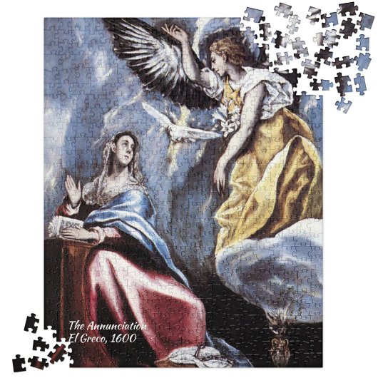 Renaissance Art El Greco Annunciation Advent Legpuzzel
