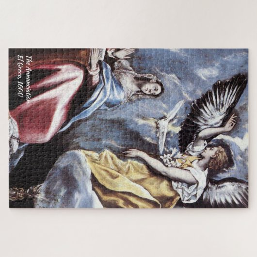 Renaissance Art El Greco Annunciation Advent Legpuzzel (Horizontaal)