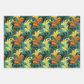 Renaissance Art Nouveau Gradient Wallpaper Design Inpakpapier Vel (Voorkant 2)