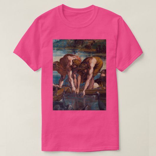 Renaissance Art Raphaelx27s Het wonderbaarlijke on T-shirt (Design voorkant)