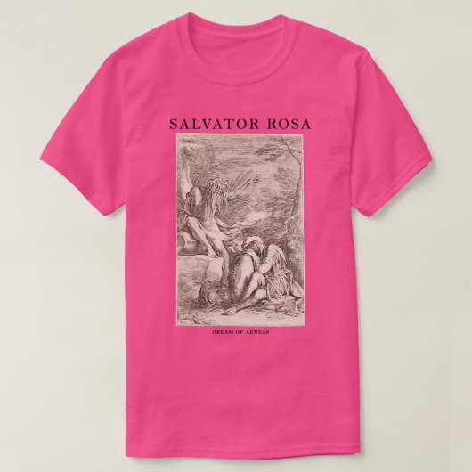 Renaissance art Salvator Rosa Dream van Aen T-shirt (Design voorkant)