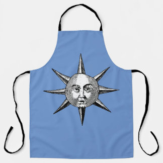 Renaissance Astronomie - Zon Gezicht Schort