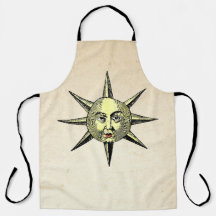 Renaissance Astronomie - Zonnegezicht Handgekleurd