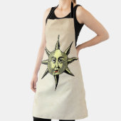 Renaissance Astronomie - Zonnegezicht Handgekleurd Schort (Insitu)