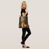 Renaissance biddend meisje tote bag (Op model)