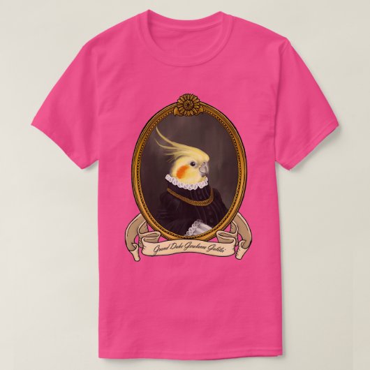 Renaissance Bird Grand Duke Gerolamo Galilei A Coc T-shirt (Design voorkant)