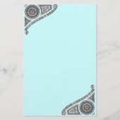 RENAISSANCE, blauw Briefpapier (Voorkant)