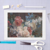 Renaissance Bloemen Weefselpapier Tissuepapier (Craft)