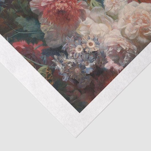 Renaissance Bloemen Weefselpapier Tissuepapier (Detail)