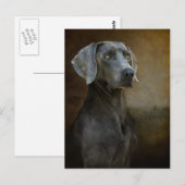 Renaissance Blue Briefkaart (Voorkant / Achterkant)