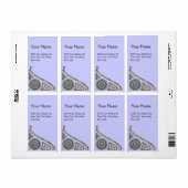 RENAISSANCE blue Etiket (Full Sheet)