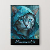 Renaissance Cat Button (Voorkant)