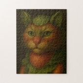 Renaissance Cat Portrait Legpuzzel (Verticaal)
