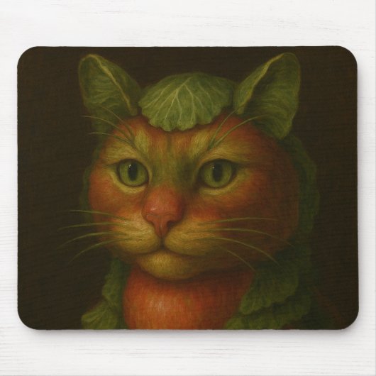 Renaissance Cat Portrait Muismat (Voorkant)