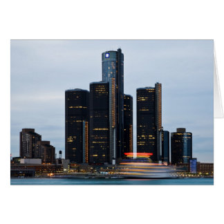 Renaissance Centre in Dusk