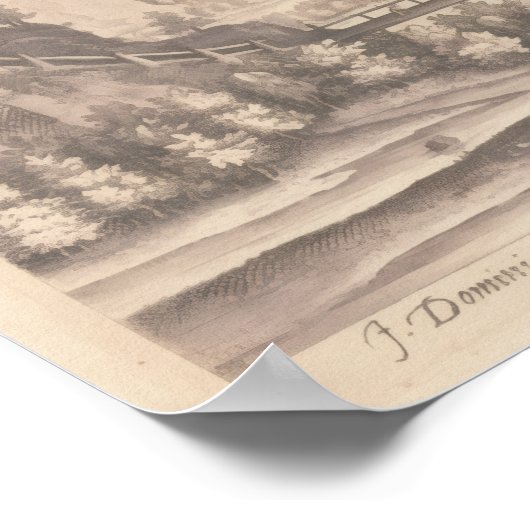 Renaissance Christelijke aartsengel Raphael & Mida Poster (Hoek)