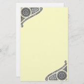 RENAISSANCE, crème Briefpapier (Voorkant / Achterkant)