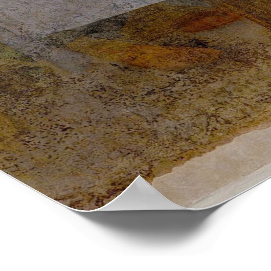 Renaissance da Vinci-schilderij: "The last Supper" Poster (Hoek)